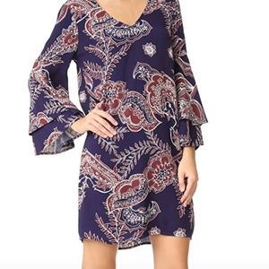Ella Moss Women's Riya Flutter Sleeve Dress